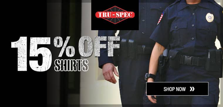 15% off Tru-spec pants