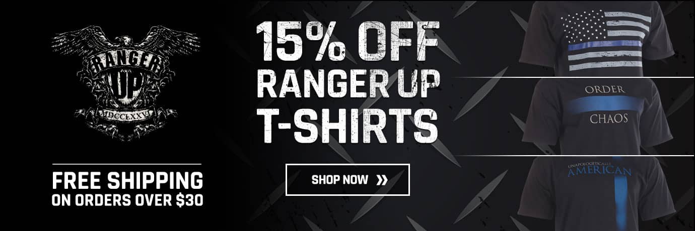 15% off Ranger Up shirts