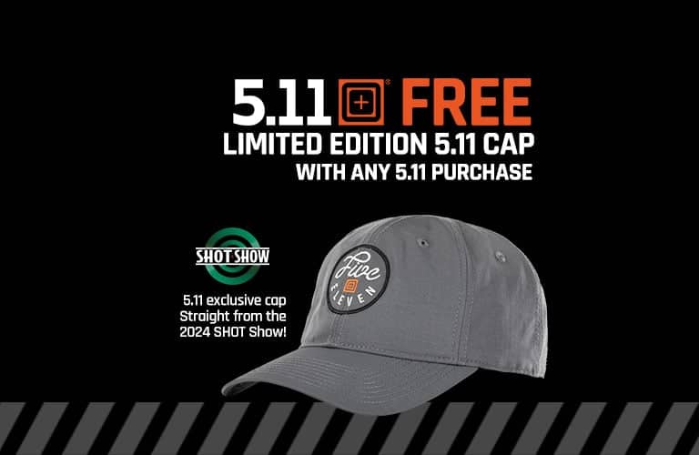 Free Limited Edition 5.11 Cap with any 5.11 Purchase