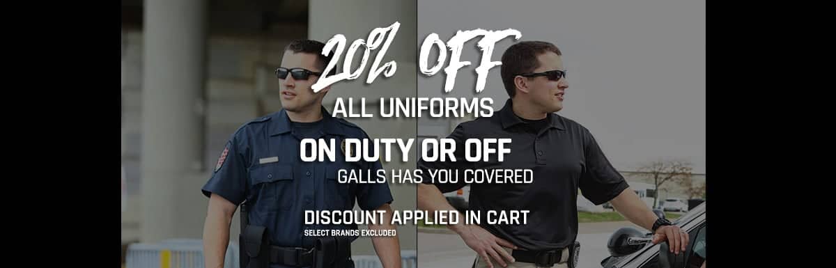 20% Off Uniforms