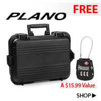 FREE Tactical Luggage Lock with the purchase of a Plano All Weather Cases - A $15.99 VALUE - while supplies last!