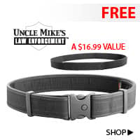 FREE Uncle Mike's Inner Trouser Belt with the purchase of a Uncle Mike's Duty Belt - A $16.99 VALUE