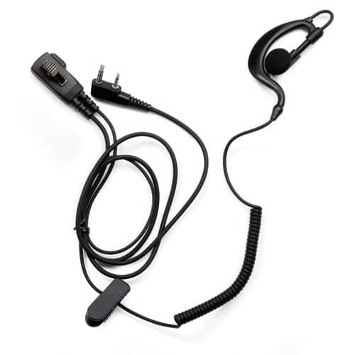 Klein Electronics Two Wire Bodyguard Earpiece with Rubber Ea
