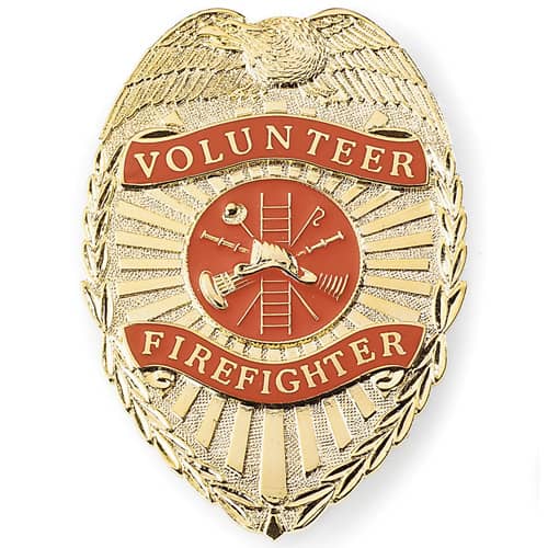 Galls Volunteer Firefighter Badge