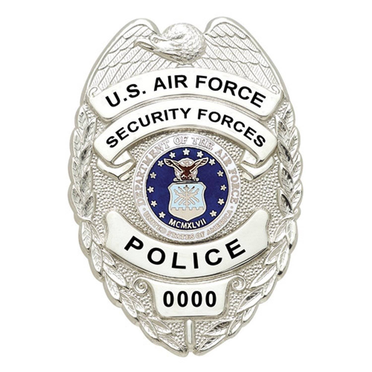 Smith and Warren U.S. Air Force Security Police Badge