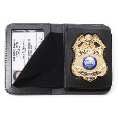 Perfect Fit Four In One Badge Case and ID Holder with 30' Ch