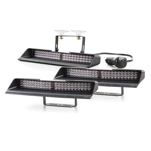 Galls Mini Phantom Max Dash Light Deck Light Combo Kit