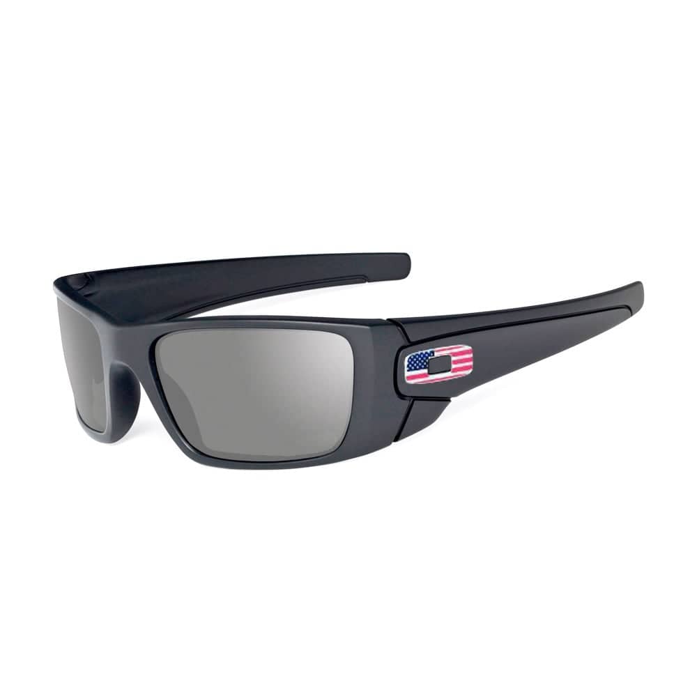 Oakley SI Fuel Cell Sunglasses with Gray Tonal Flag