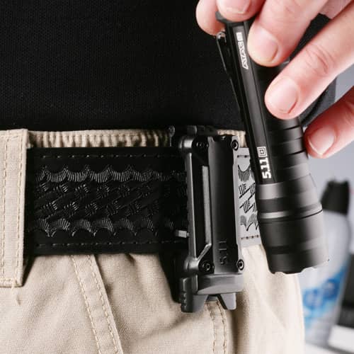 5.11 Tactical ATAC Universal Belt Clip Flashlight Holder at Galls