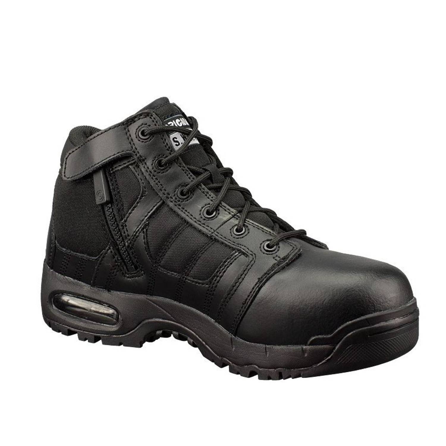 Original S.W.A.T. 5" Metro Air Side Zip Safety Toe Boot