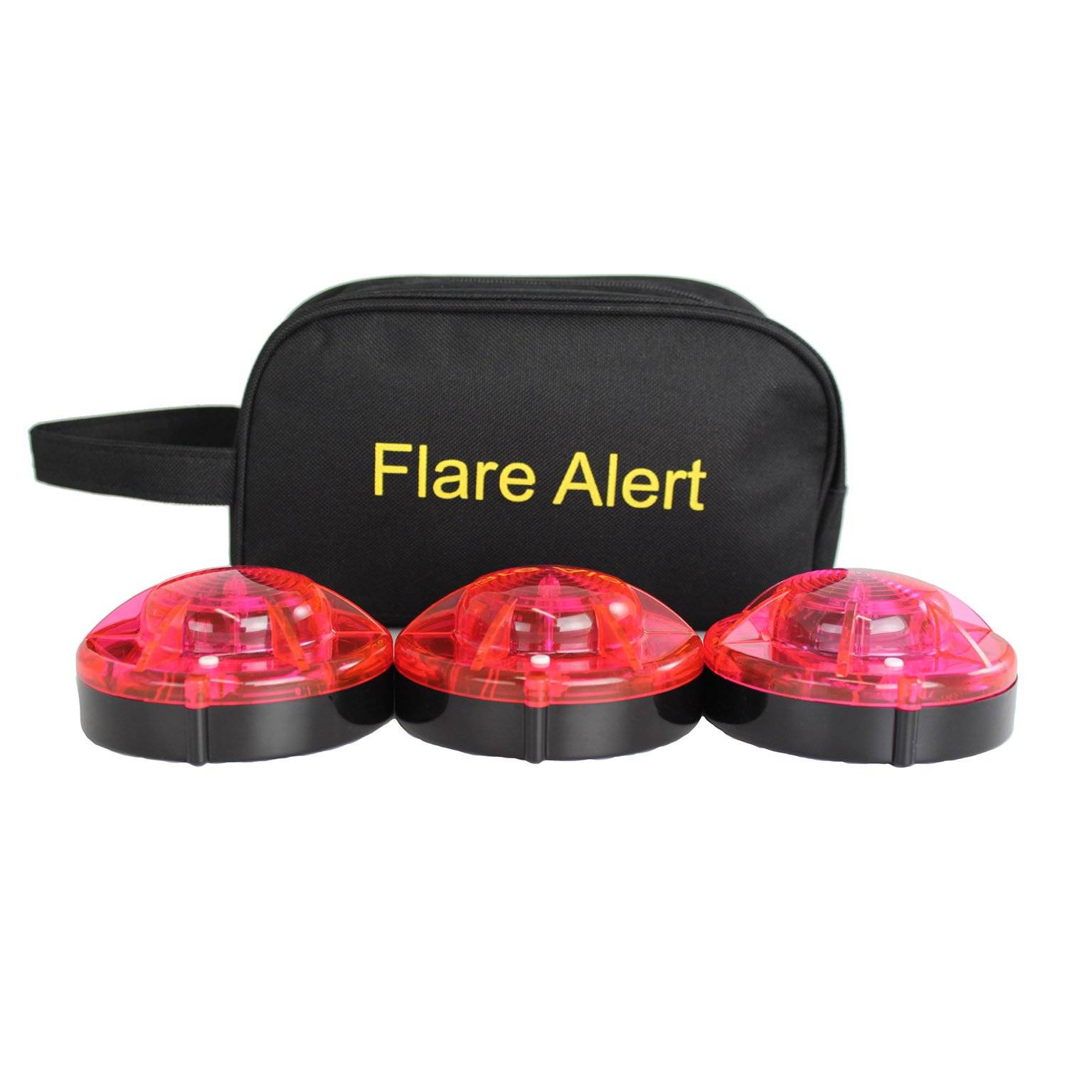FLAREALERT SMALL LED BEACON FLARE KIT WITH BATTERIES AND CAS