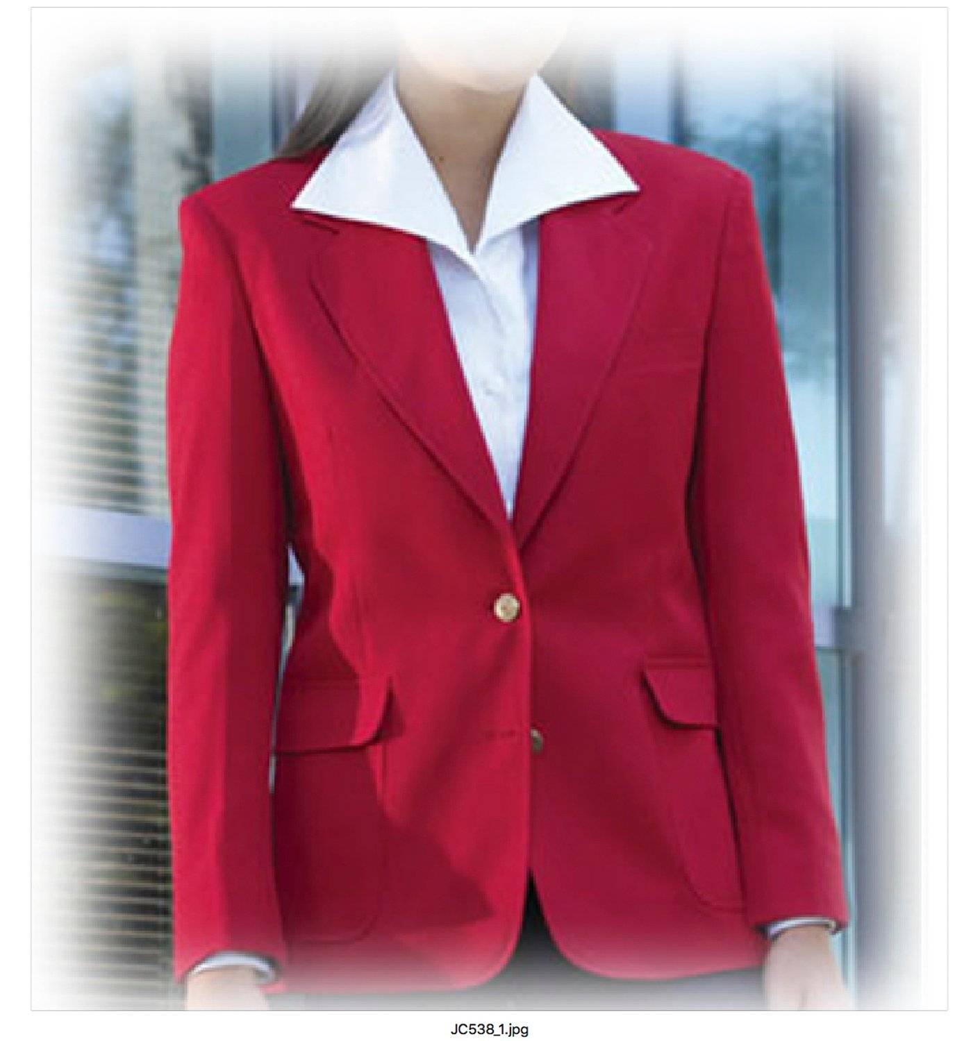 Fabian Couture Quartermaster Women's 100% Polyester 2 Button