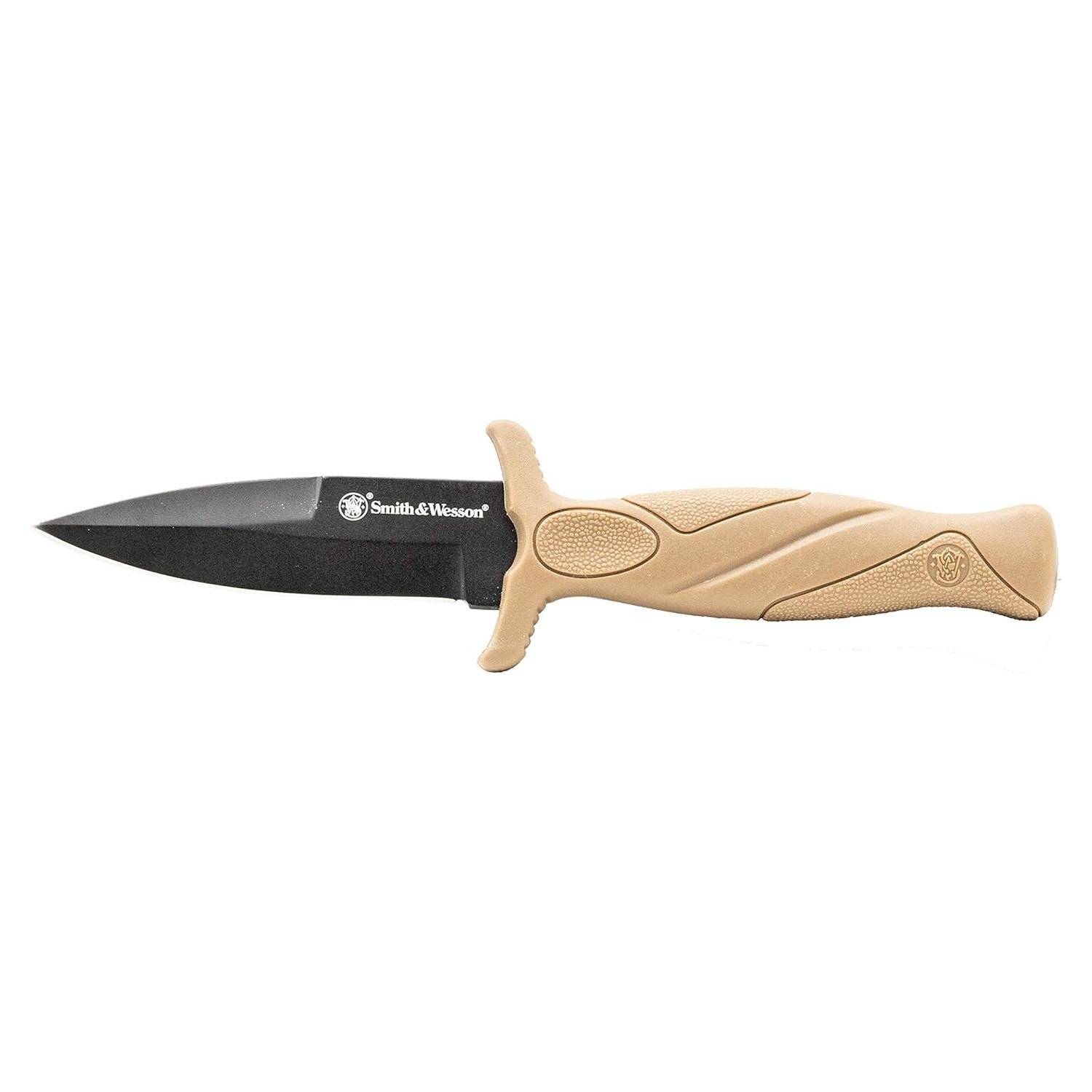 Smith & Wesson FDE Spear Point Boot Knife
