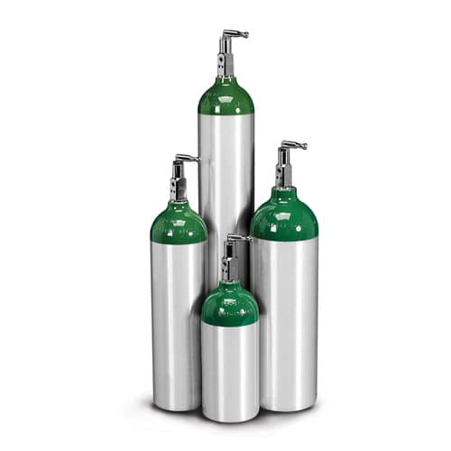 Allied Healthcare Products Aluminum Oxygen C Cylinder