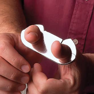 Galls Steel Thumbcuffs