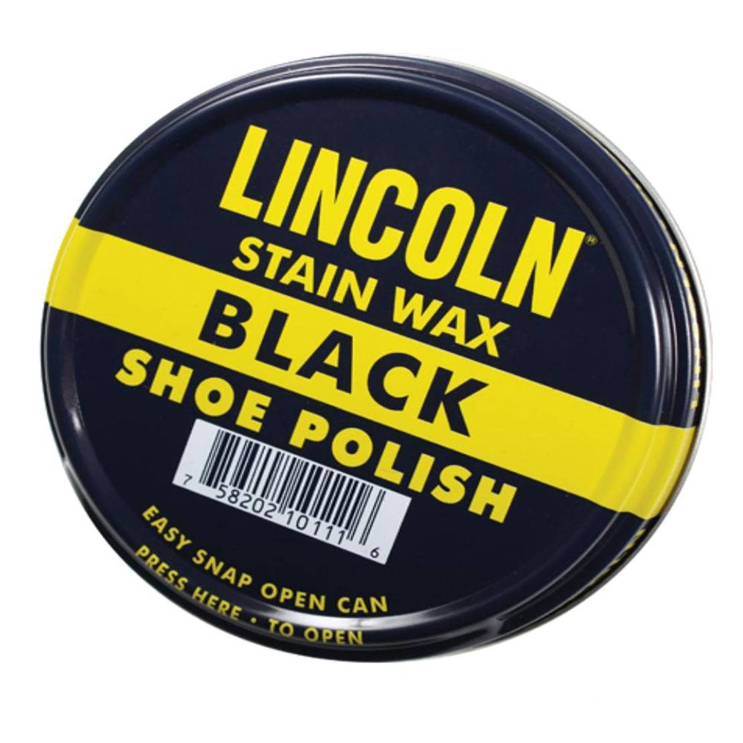 Lincoln Black Stain Shoe Wax