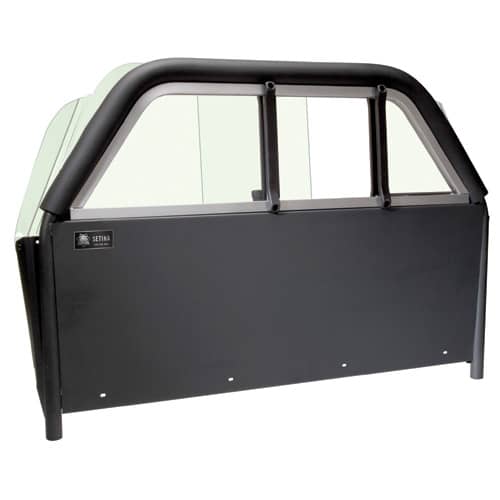 Setina Security Screen with Plexiglass Lockable Slide Window