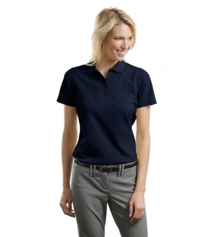 PORT AUTHORITY WOMEN'S STAIN RESISTANT S/S POLO