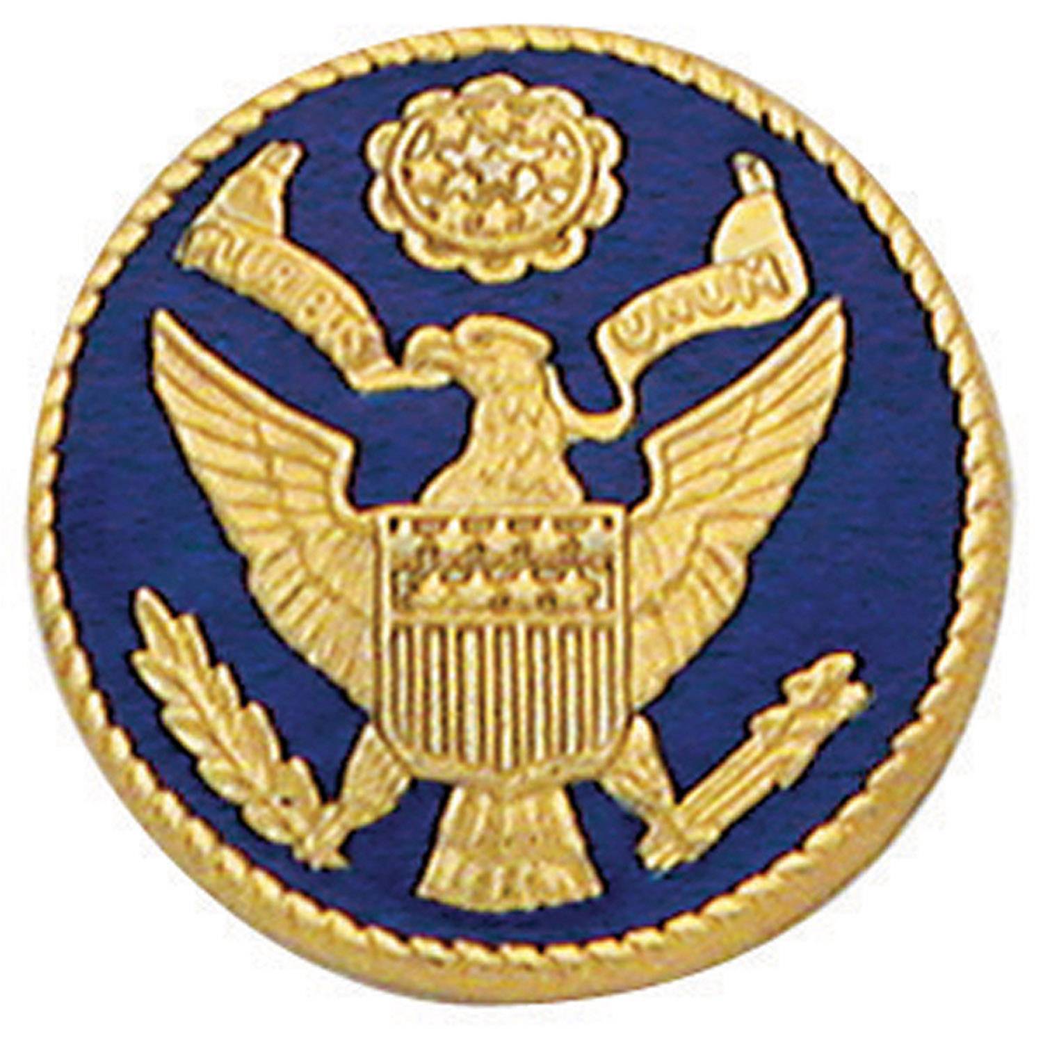 Smith & Warren Badge Seal - C125E Federal Seal, Two-Color Fi