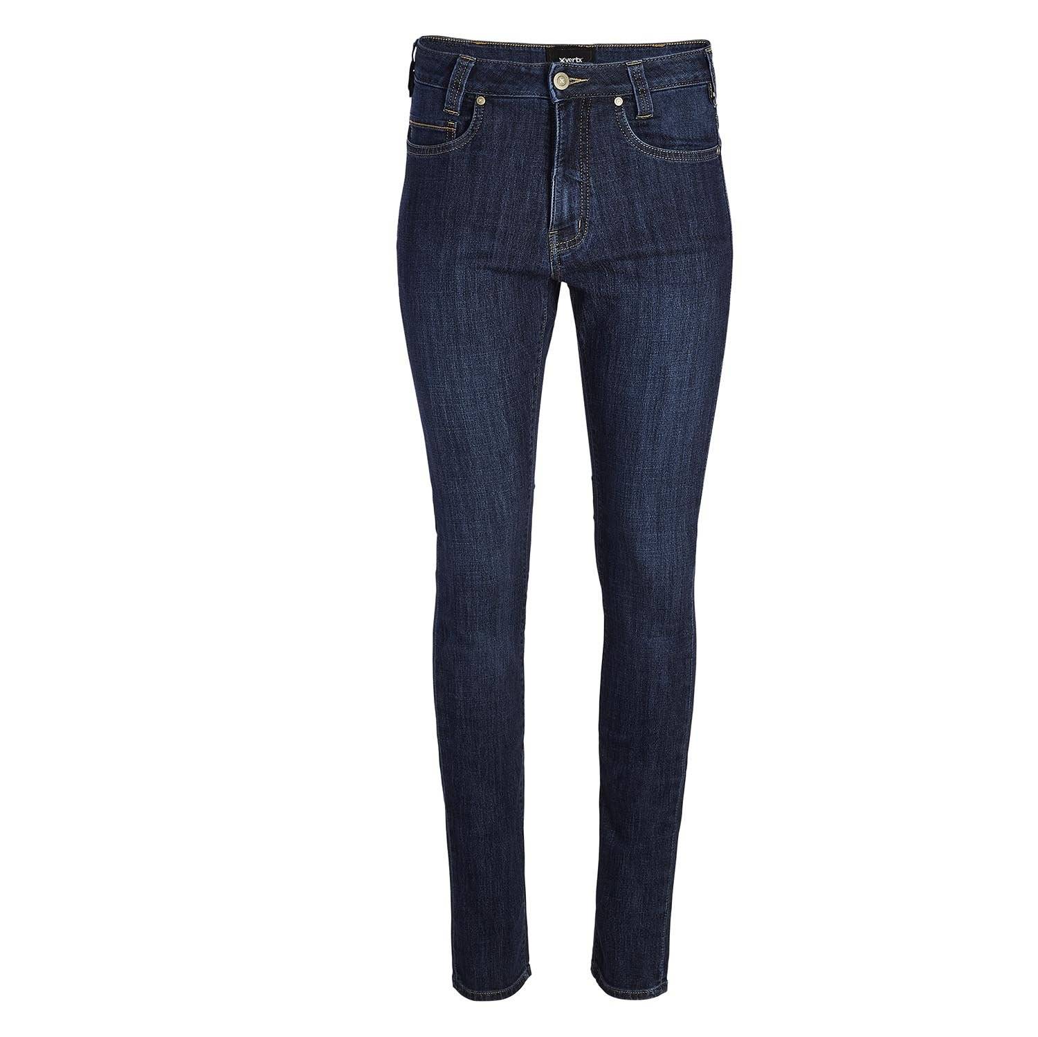 VERTX WOMEN'S HAYES HIGH RISE STRAIGHT CUT JEANS