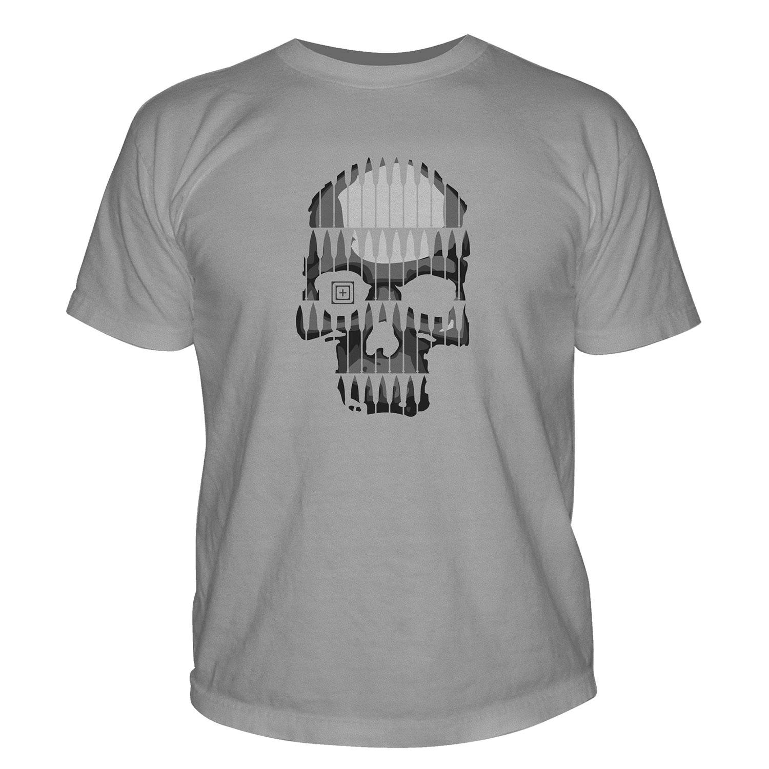 5.11 Tactical Bullet Skull Logo T-Shirt