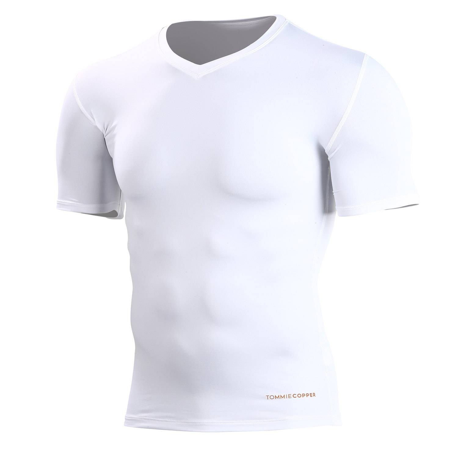 Tommie Copper Men's Omega Recovery Compression VNeck Shirt