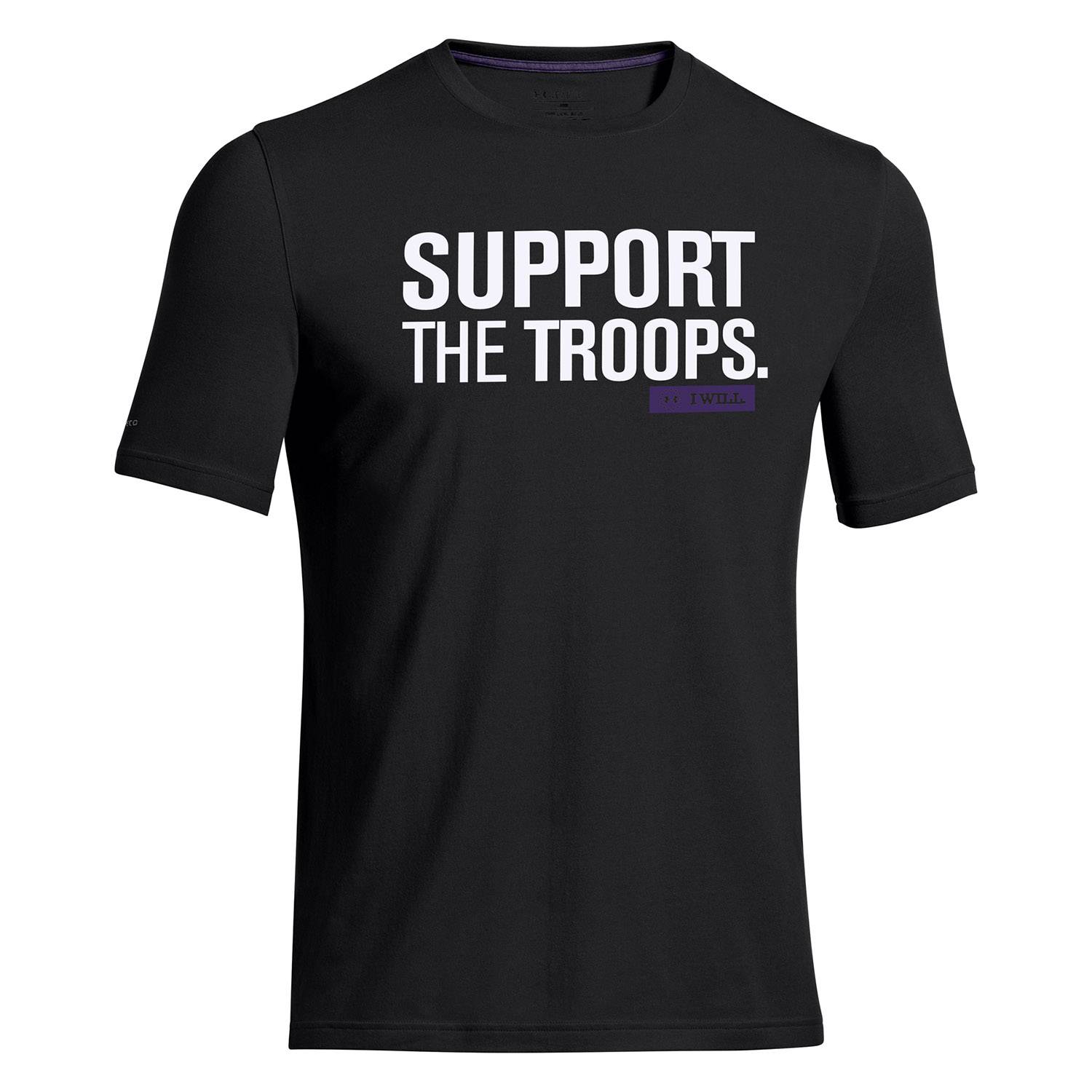 UNDER ARMOUR TACTICAL SUPPORT I WILL T-SHIRT