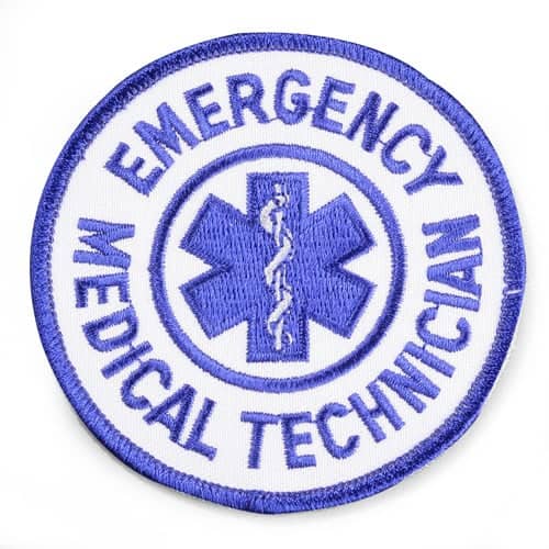 Penn Emblem EMT with Star of Life Standard Emblem