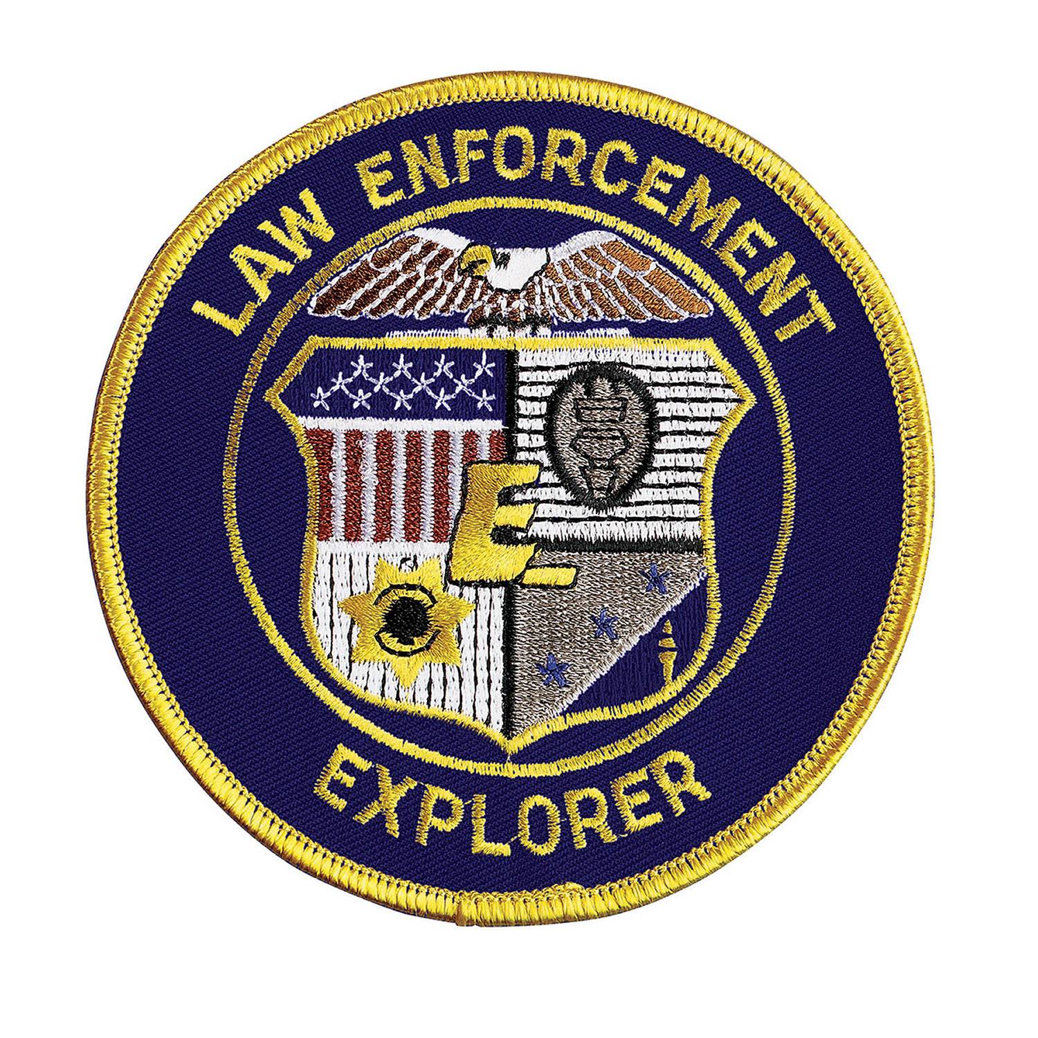 Hero's Pride Standard Law Enforcement Explorer Emblem