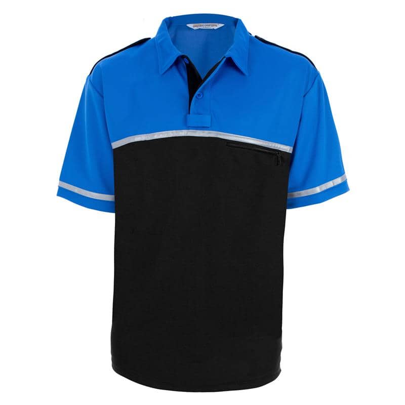 United Uniform Coolmax Polo with Reflective Trim