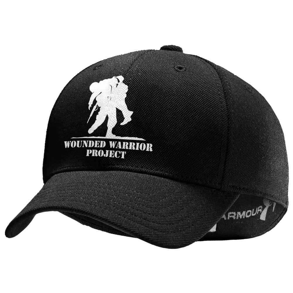 Under Armour Wounded Warrior Cap, Black