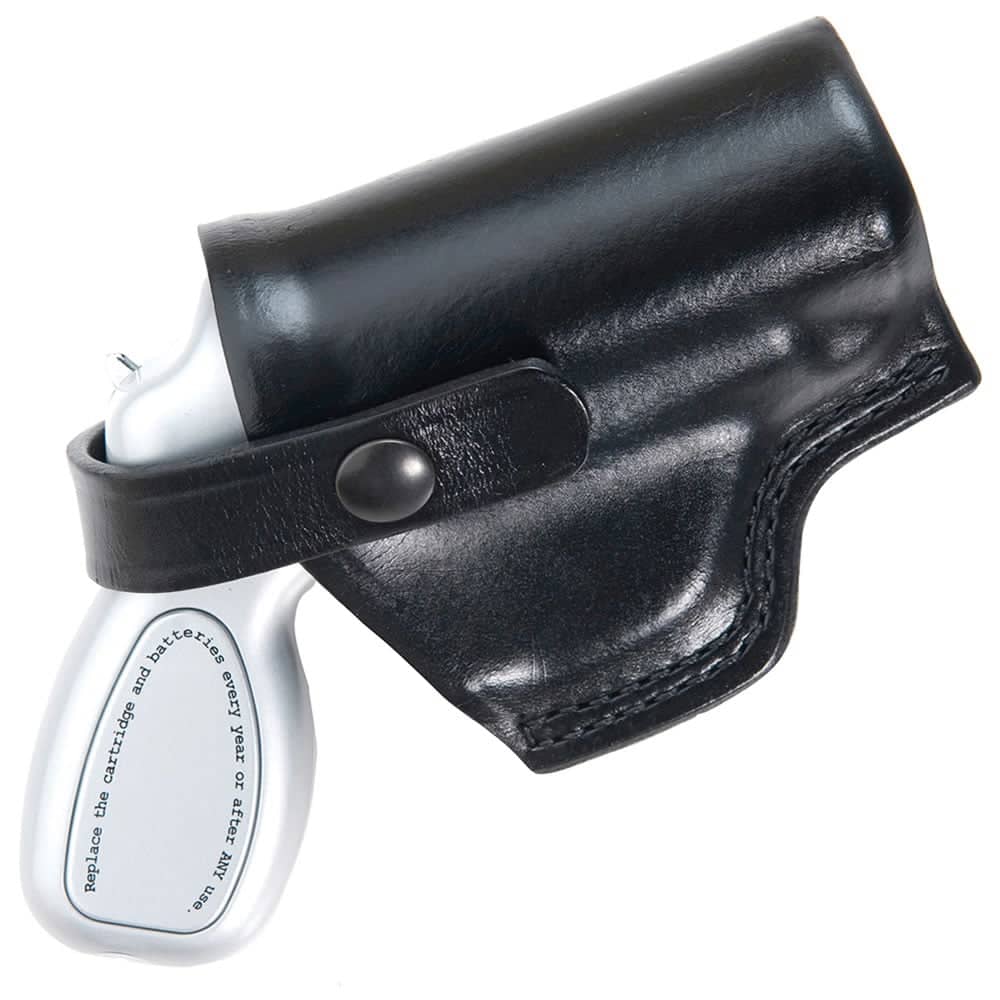 Mace Pepper Gun Holster, Plain Leather