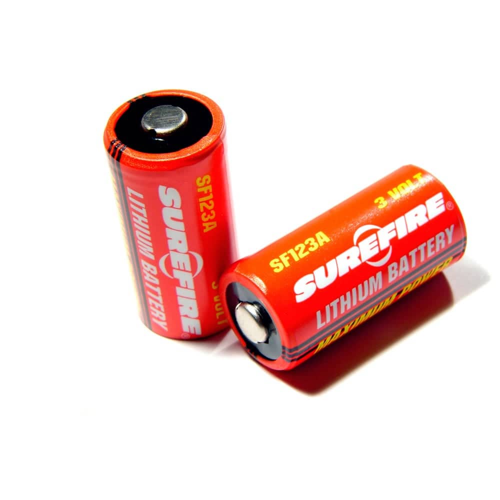 SureFire 123A Lithium Batteries