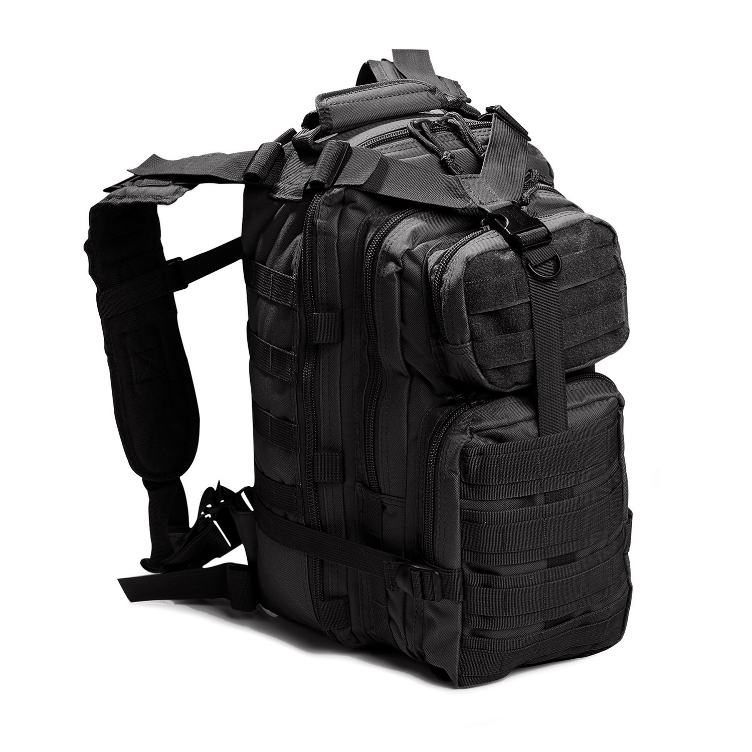 Black Tactical Backpack, Military Backpack, Molle Backpack