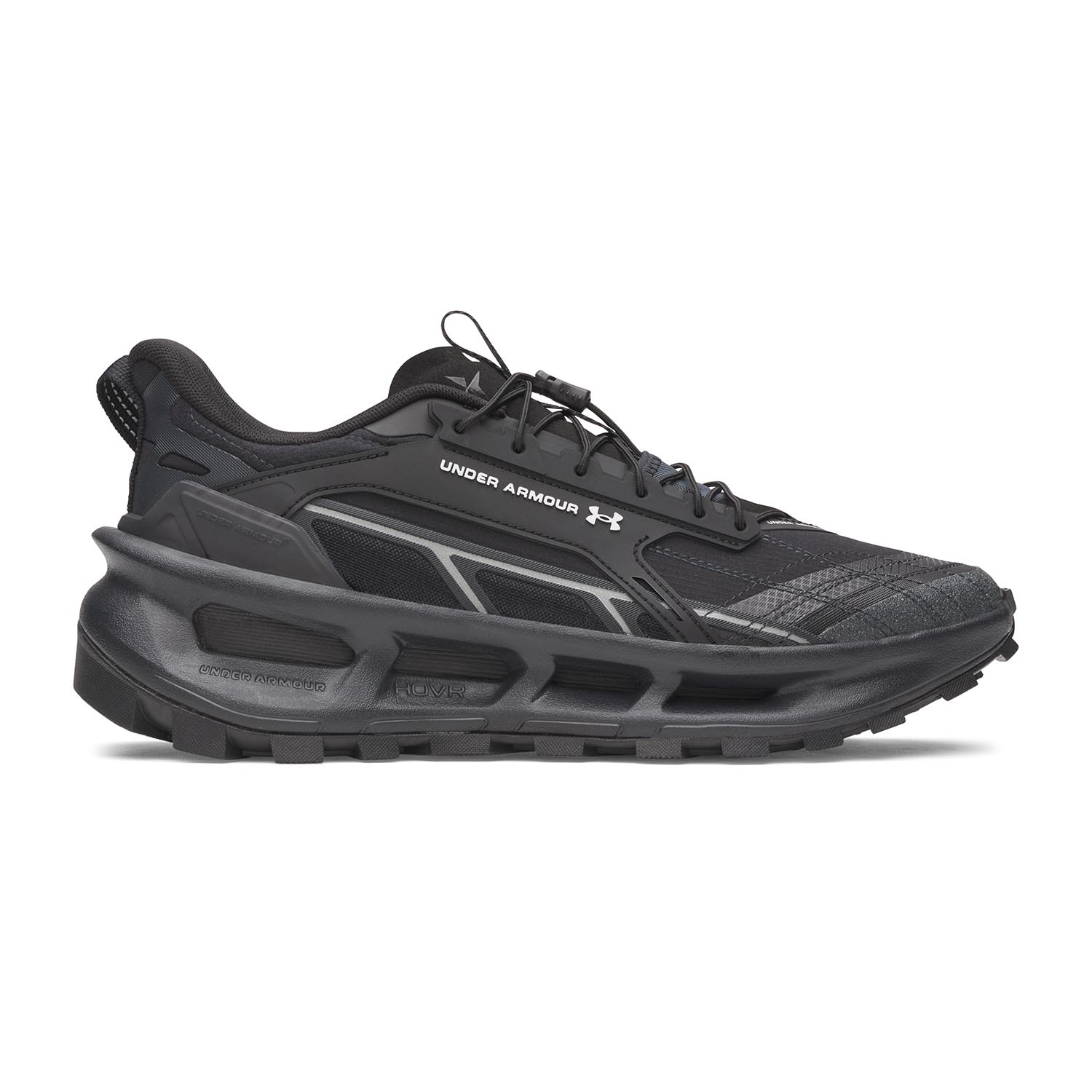 Under Armour Shoes Mens 11 Hovr Rise 2 Cross Training Athletic Sneaker Black Low Under Armour HOVR Rise Black for sale | eBay main image 2