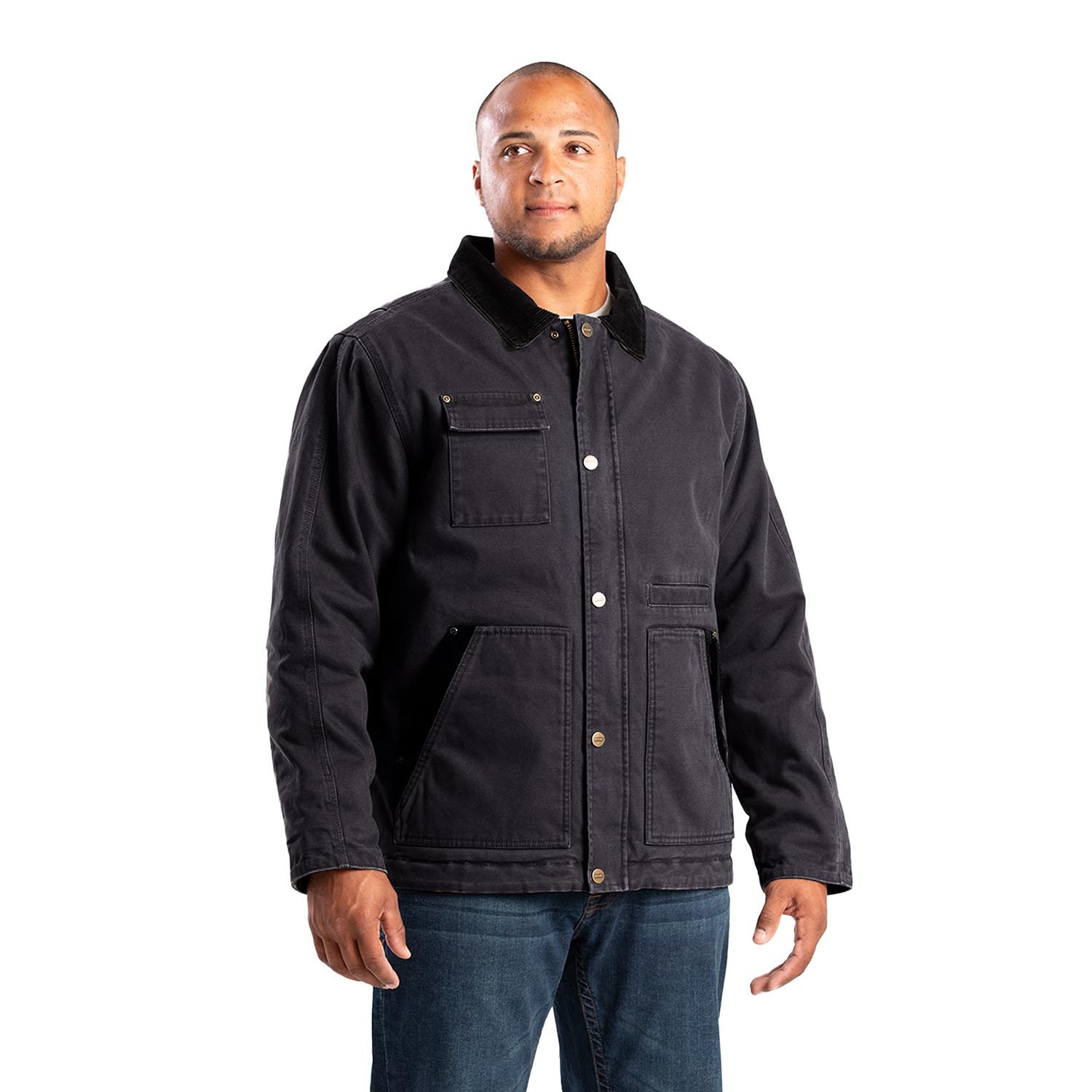 Berne Men's Vintage Washed Traditional Chore Coat | Galls