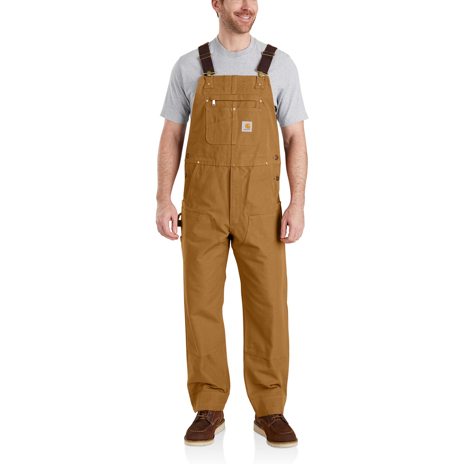 Carhartt Relaxed Fit Duck Bib Overalls | Galls