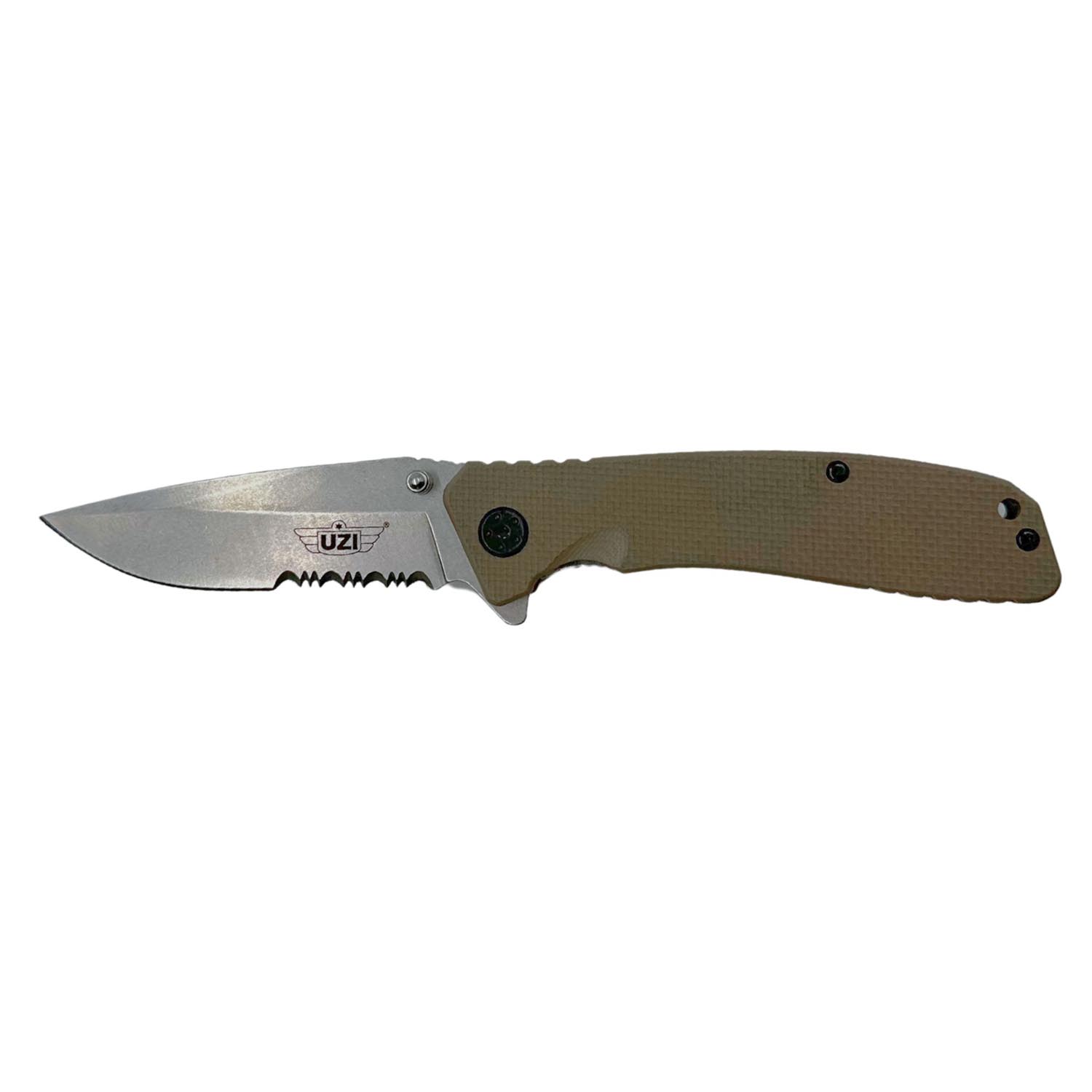 Humvee Spring Assisted Drop Point Rescue Knife | Galls