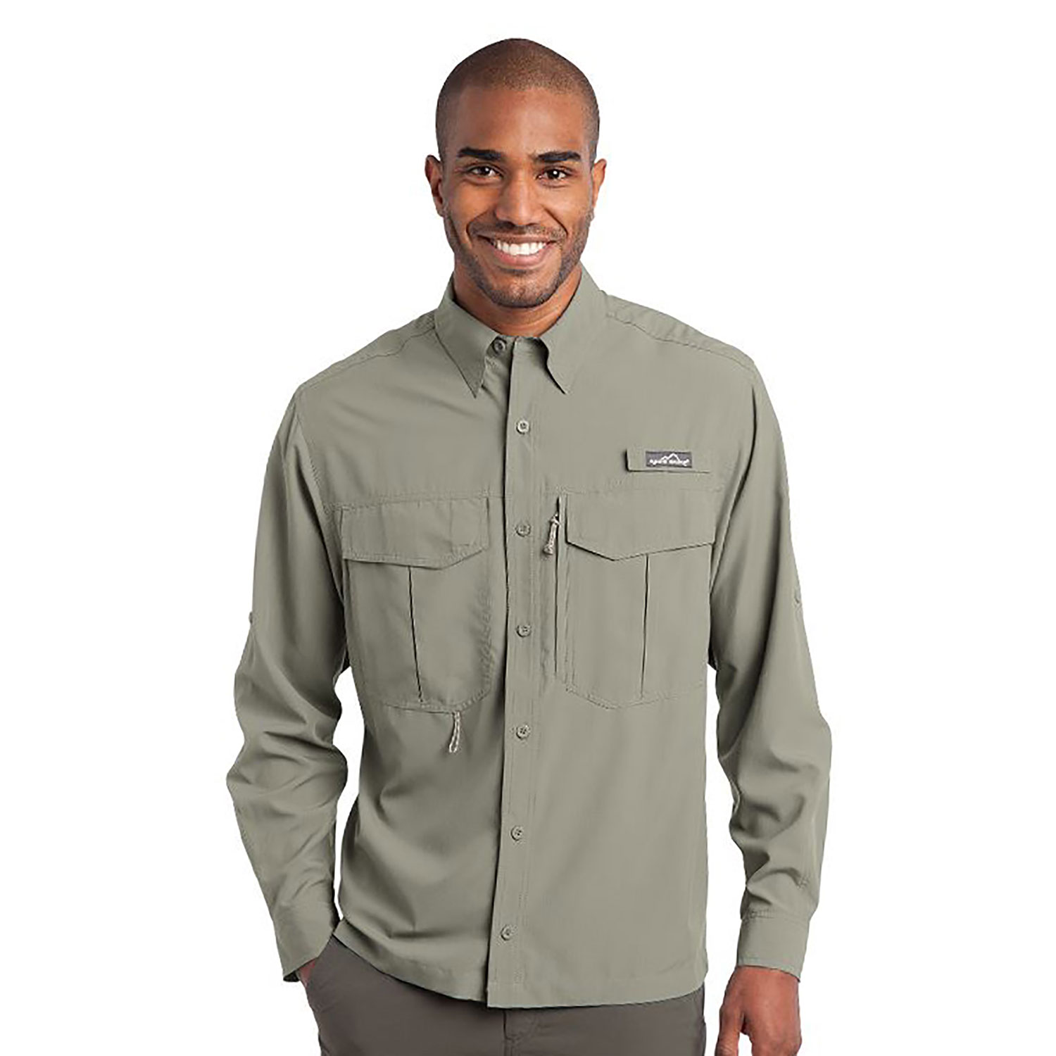 Eddie Bauer Long Sleeve Performance Fishing Shirt