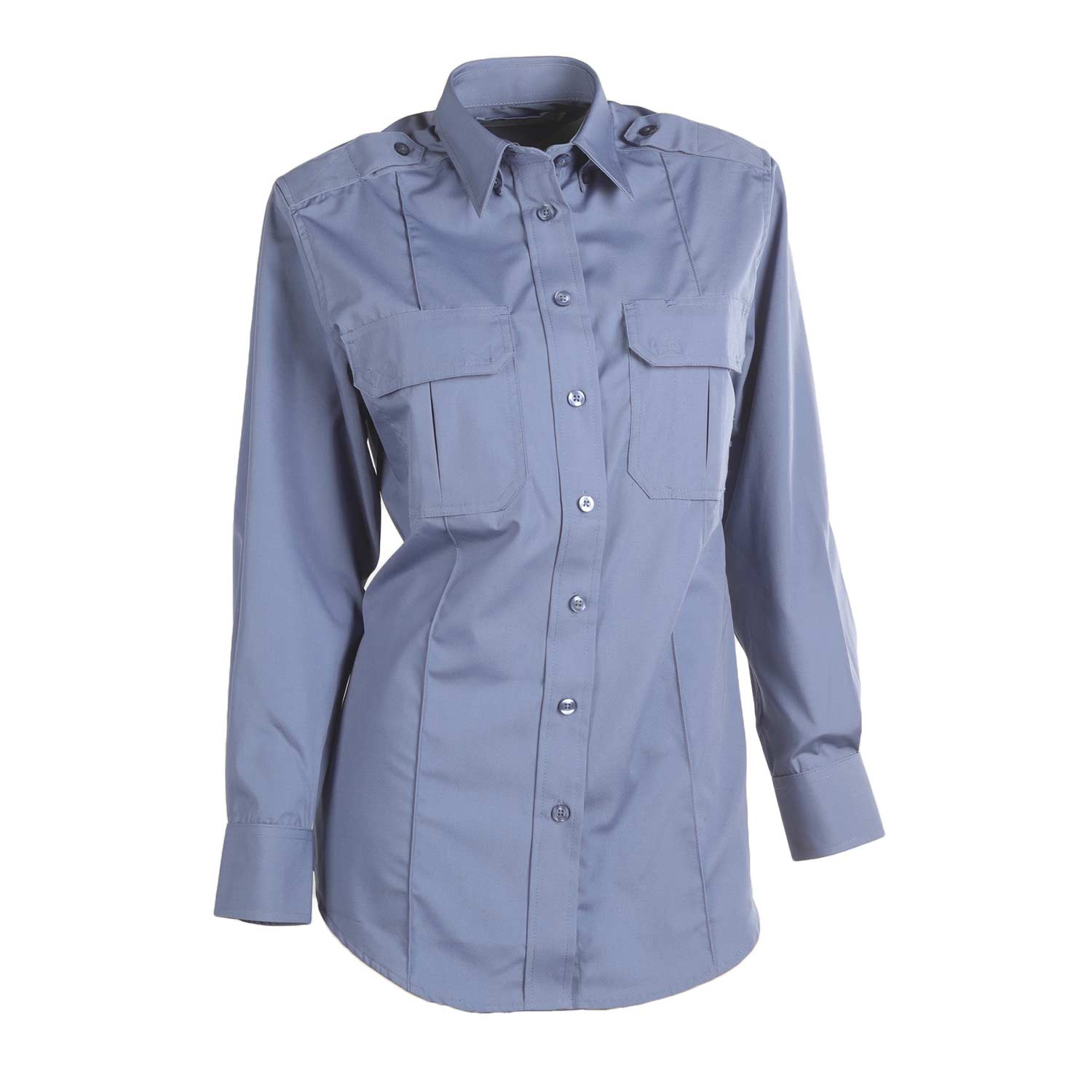 Galls Class A Long Sleeve Dress Shirt in Blue