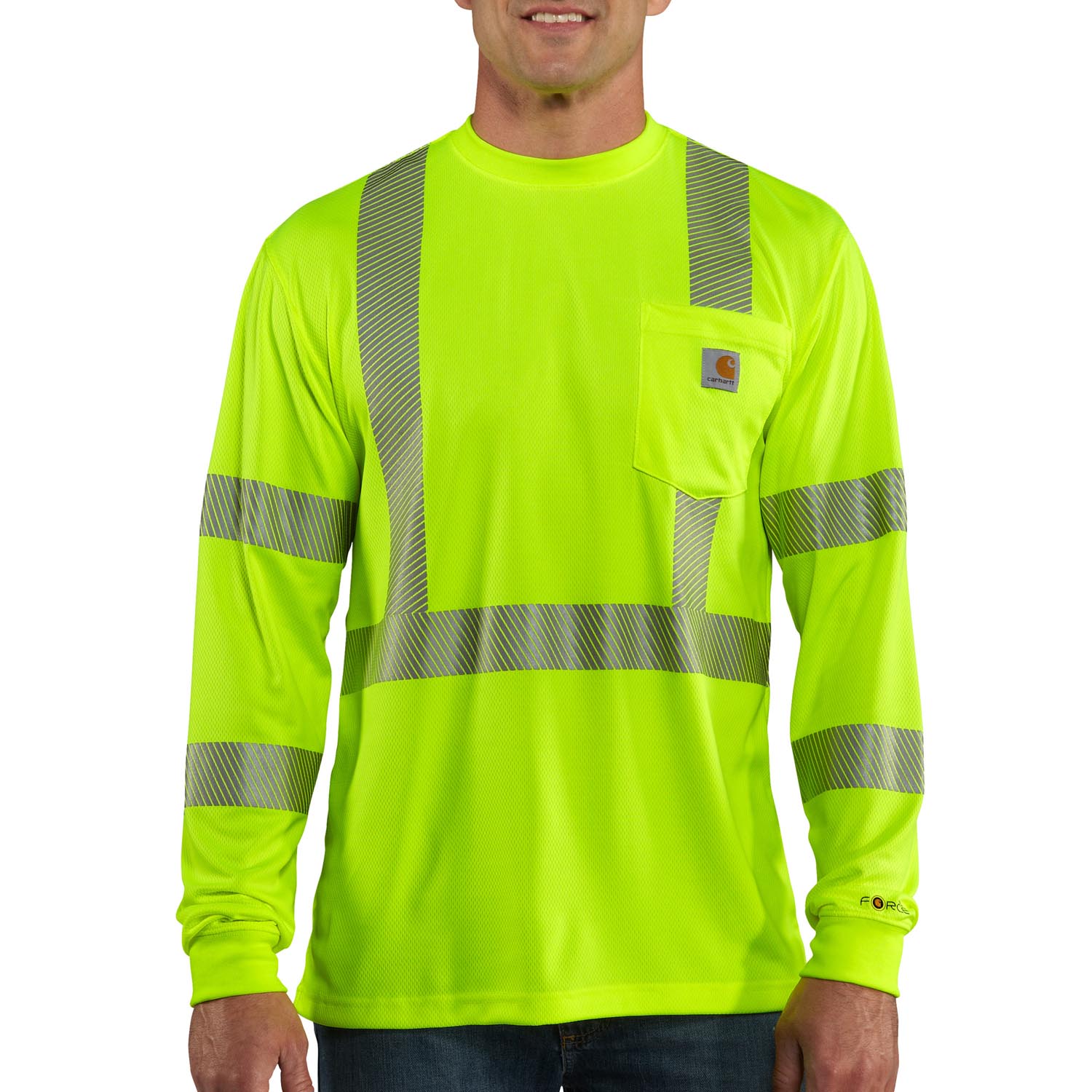 Carhartt Force High-Visibility Long Sleeve Class T-Shirt
