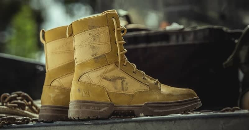 Dirty 5.11 Tactical Boots