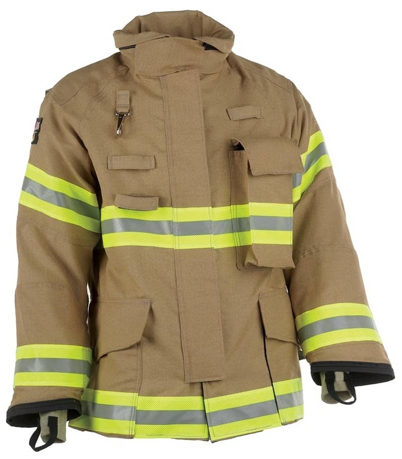 Lions mens V Force Turnout Coat with Flex 7 Outer Shell