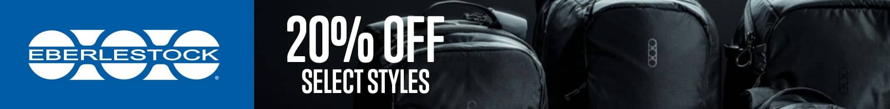 20 percent off Eberlestock select styles. Shop now.