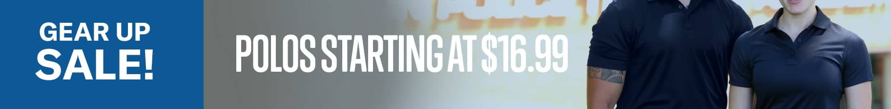 Polos starting at $19.99. Shop Now.