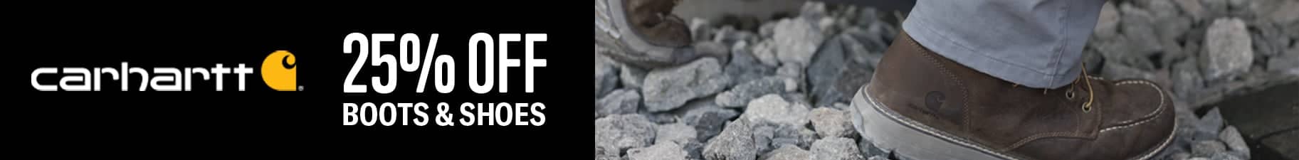 25% Off Carhartt Boots & Shoes