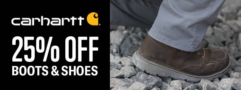 25% Off Carhartt Boots & Shoes