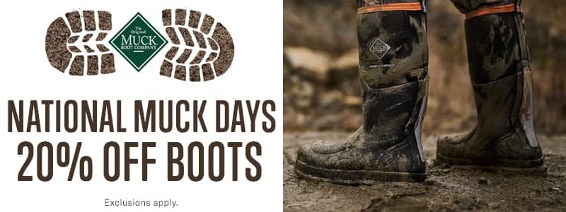 20% Off Muck boots