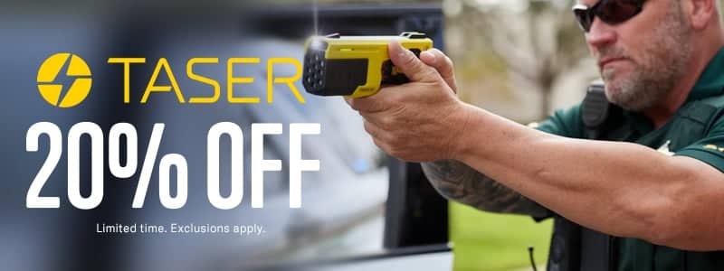 Taser 20% Off