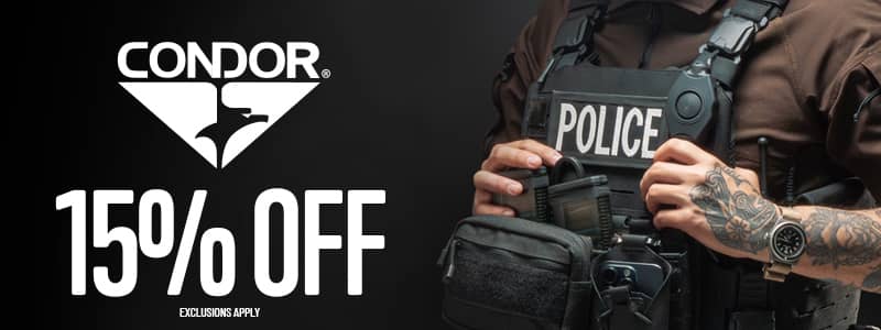 condor 15 percent off